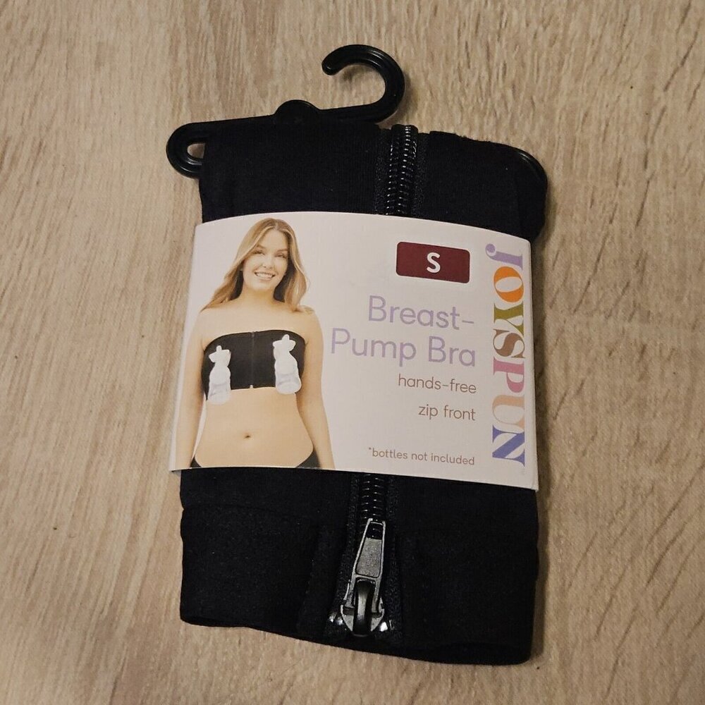 Joyspun SOFT Hands Free Breast Pump Nursing Bra  Bandeau (Size S  )  NEW (1)